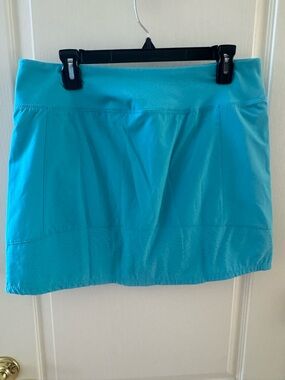 Free 2B by Free Country  Turquoise Skort golf/pickleball/golf Ladies Large NWOT